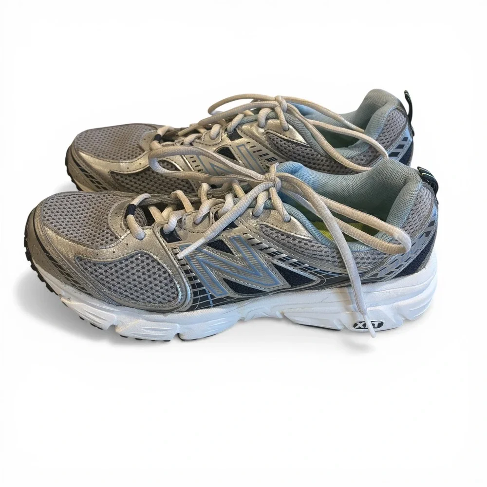 New‎ Balance 540v2 Silver Blue Running Shoes W540SB2 Womens 9.5